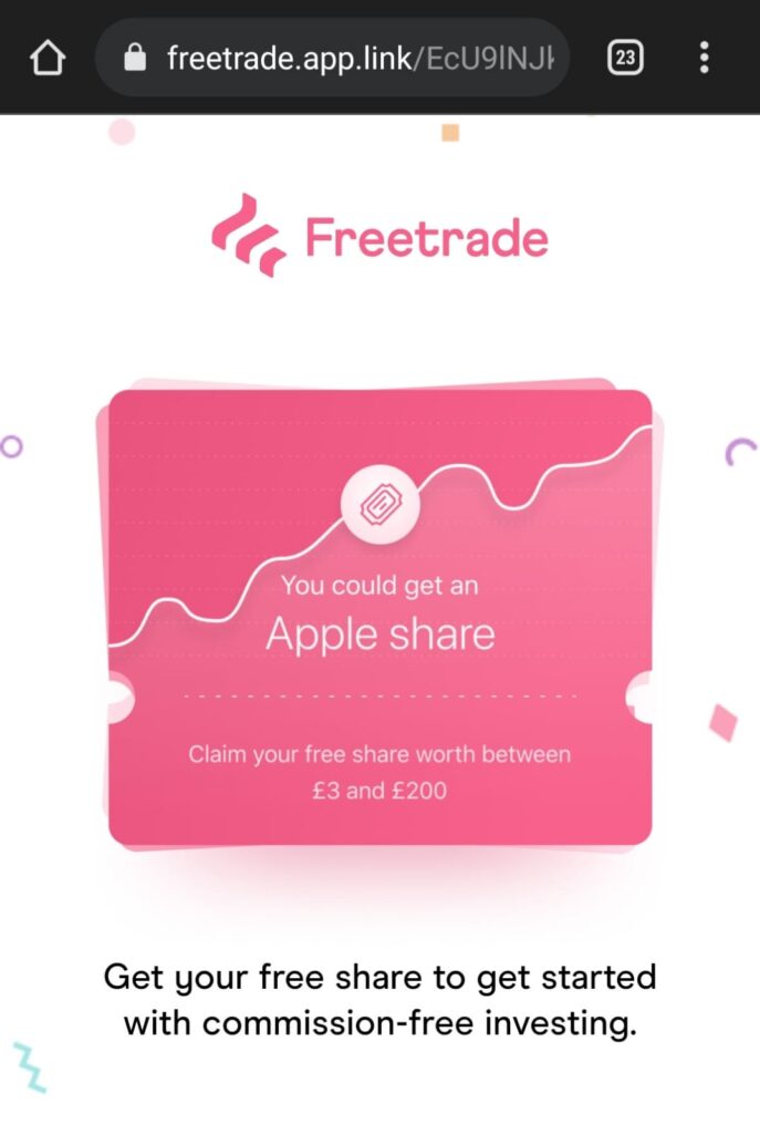 freetrade free share