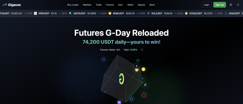 Pepescape Crypto Presale Raises $1M as Ethereum Eyes $6K, Community-Owned Exchange Gigacex Unveiled 2 Screenshot 2025 07 28 at 172529 1753719947ToIVhWdvsu