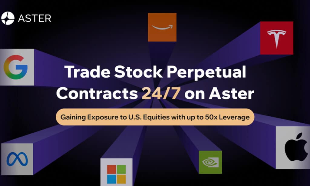 Aster Launches 24/7 Stock Perpetual Contracts Trading with Exposure to U.S. Equities 1 aster stock PR 1752642779yMlcYO3WEb 1