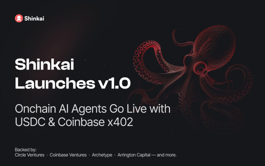 Shinkai Launches v1.0: Onchain AI Agents Go Live with USDC & Coinbase x402 1 image 23 1753469869HjLRF0f7bT 1
