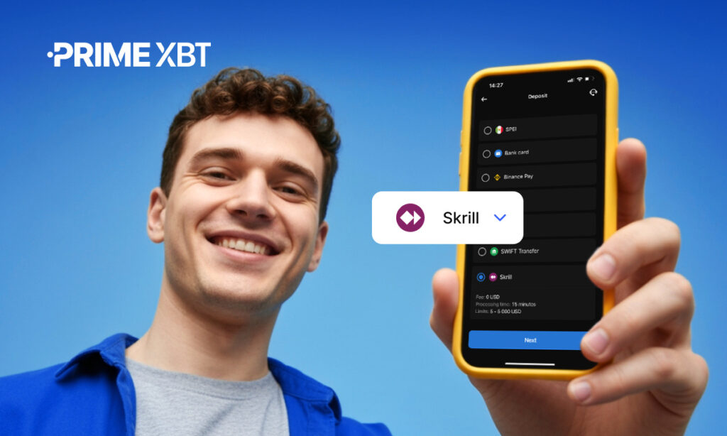 PrimeXBT expands global payment options with Skrill e-wallet integration 3 Global PR SKRILL E Wallet 1200x720 01 1 1753965316OyIqt1Z2p3 1
