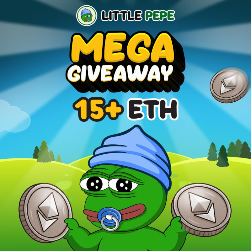 Ethereum Meme Coin Little Pepe Crosses $25M, Announces 15 ETH Giveaway 2 16nC85o 17576144442YlWDCSOsD