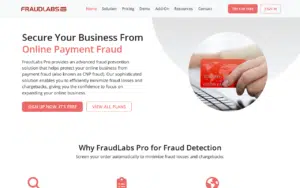 FraudLabs Pro Freemium