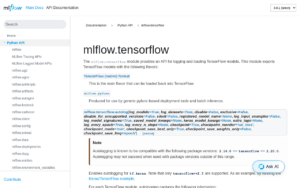 TensorFlow MLflow Free