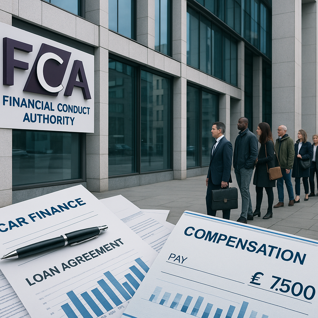 FCA Launches £7.5bn Car Finance Redress Scheme for 12.1 Million Drivers