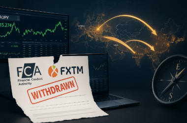 FXTM forex broker regulatory shift from UK to Asian markets