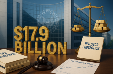 SEC enforcement authority and 7.9 billion monetary relief visualization